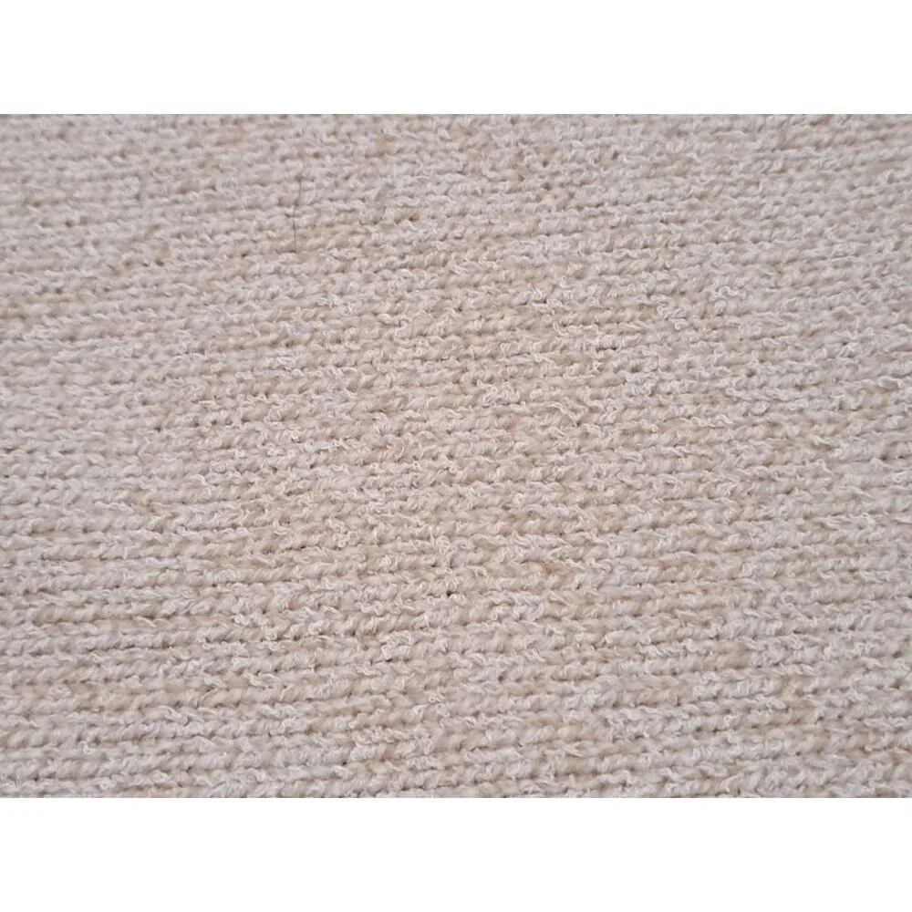 Theory Cashmere Wool Blend Bouclé Knit Sweater Beige Long Sleeve Small Women's - Picture 6 of 11